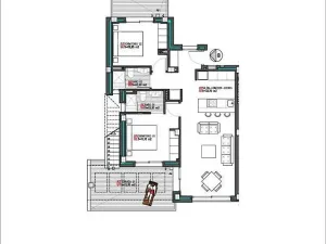 Prodej bytu 3+kk, Torrevieja, Alicante, Španělsko, 77 m2