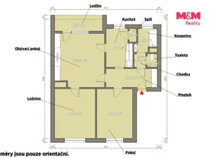 Prodej bytu 3+1, Klatovy - Klatovy III, U Pazderny, 74 m2