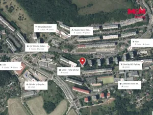 Prodej bytu 2+kk, Ústí nad Labem - Severní Terasa, Šrámkova, 40 m2