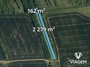 Prodej zahrady, Zlín, 2441 m2