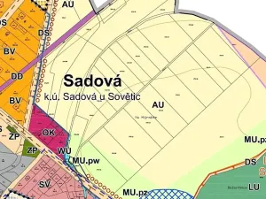 Prodej podílu pole, Sadová, 1144 m2