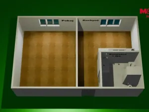 Prodej bytu 1+1, Chomutov, Kamenná, 36 m2