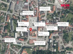Pronájem obchodního prostoru, Votice, Komenského nám., 120 m2