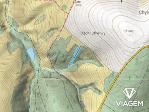 Prodej podílu lesa, Velký Ořechov, 1100 m2