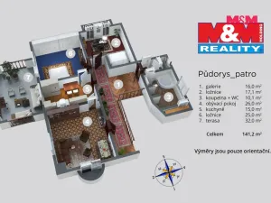 Prodej bytu 4+1, Děčín - Děčín II-Nové Město, Tylova, 144 m2