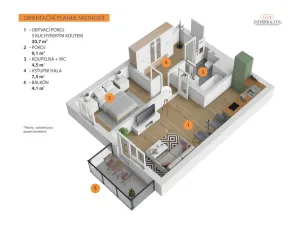 Pronájem bytu 2+kk, Praha - Hostivař, 47 m2