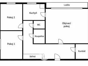 Prodej bytu 3+1, Havířov, Mládí, 63 m2