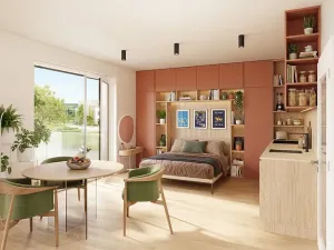 Prodej bytu 1+kk, Praha - Ďáblice, Ďáblická, 32 m2