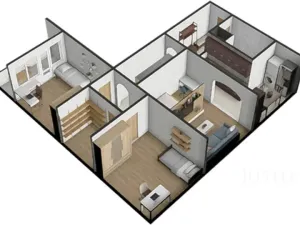 Prodej bytu 3+1, Strakonice, Sídliště 1. máje, 74 m2