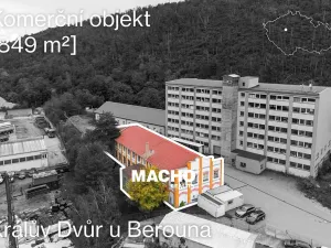 Pronájem kanceláře, Králův Dvůr, Tovární, 370 m2