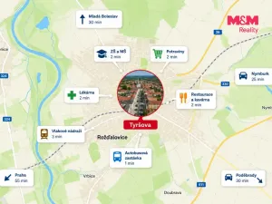 Pronájem rodinného domu, Rožďalovice, Tyršova, 300 m2