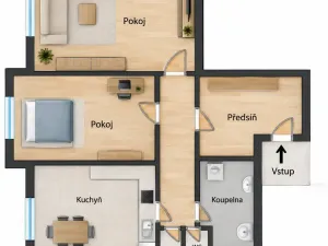Prodej bytu 2+1, Liberec - Liberec I-Staré Město, Klostermannova, 240 m2