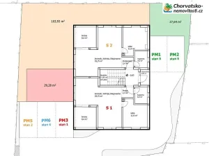 Prodej bytu 2+kk, Novalja, Chorvatsko, 56 m2