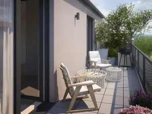 Prodej bytu 2+kk, Milovice, Topolová, 60 m2