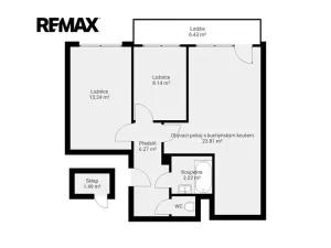 Prodej bytu 3+kk, Praha - Chodov, Bohúňova, 62 m2