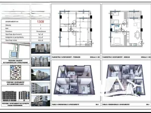 Prodej bytu 3+kk, Kavaja, Albánie, 90 m2