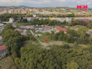 Pronájem komerčního pozemku, Cheb, Vrázova, 5476 m2