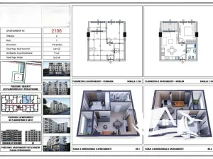 Prodej bytu 2+kk, Kavaja, Albánie, 56 m2