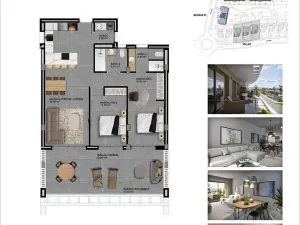 Prodej bytu 3+kk, Finestrat, Alicante, Španělsko, 80 m2