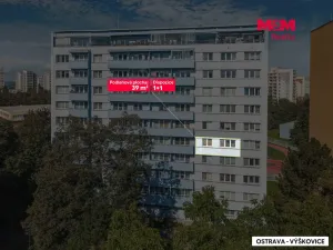 Prodej bytu 1+1, Ostrava - Výškovice, Srbská, 39 m2
