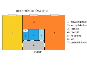Prodej bytu 2+kk, Rožmitál pod Třemšínem, Komenského, 50 m2