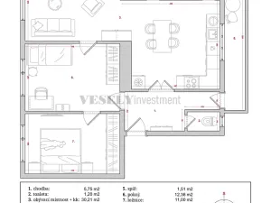 Prodej bytu 3+1, Louny, Poděbradova, 72 m2