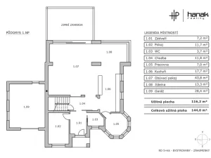 Prodej rodinného domu, Bystrovany, Záhumenky, 262 m2