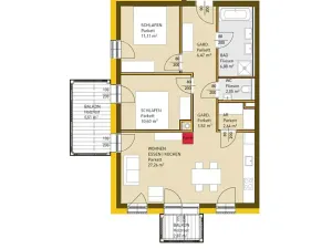 Prodej bytu 3+kk, Tauplitz, Rakousko, 71 m2