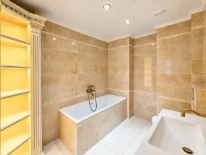 Pronájem atypického bytu, Praha - Žižkov, Slavíkova, 105 m2