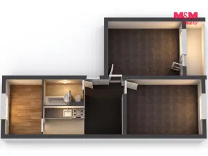 Prodej bytu 3+kk, Hroznětín, Sídliště, 55 m2