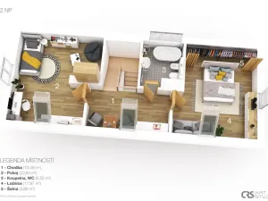 Prodej rodinného domu, Jirny, 5. května, 129 m2
