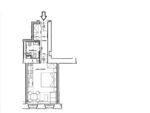 Pronájem bytu 1+kk, Praha - Žižkov, Řehořova, 30 m2