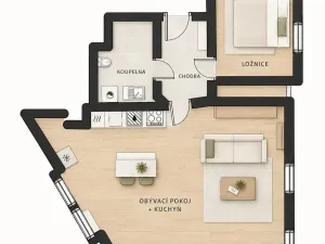 Prodej bytu 2+kk, Praha - Vysočany, Na vysočanských vinicích, 65 m2