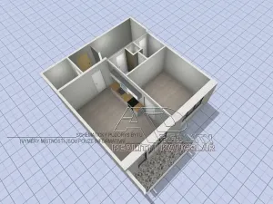 Pronájem bytu 1+1, České Budějovice, Budivojova, 49 m2