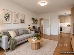 Pronájem bytu 2+kk, Praha - Řepy, Nevanova, 42 m2