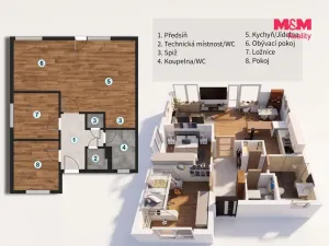 Prodej rodinného domu, Herink, Dlouhá, 83 m2