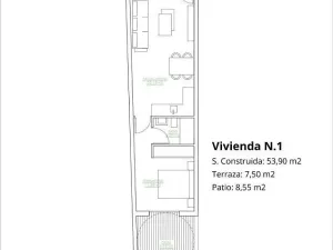 Prodej rodinného domu, San Pedro del Pinatar, Murcia, Španělsko, 53 m2
