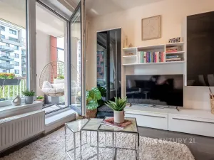 Prodej bytu 2+kk, Praha - Vysočany, Pod Harfou, 58 m2