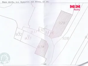 Prodej zahrady, Hostomice, Duchcovská, 1227 m2