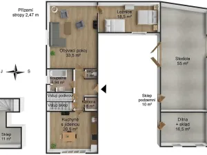 Prodej rodinného domu, Řemíčov, 92 m2
