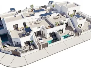 Prodej rodinného domu, Torre Pacheco, Murcia, Španělsko, 99 m2