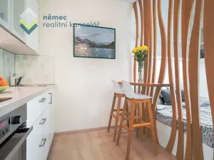 Pronájem bytu 1+kk, Praha - Braník, Na výspě, 31 m2