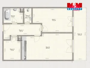 Prodej bytu 2+kk, Plzeň, Safírová, 66 m2
