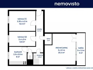 Prodej bytu 3+1, Ostrava, Živičná, 68 m2
