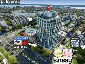 Prodej bytu 4+kk, Burgas, Bulharsko, 183 m2