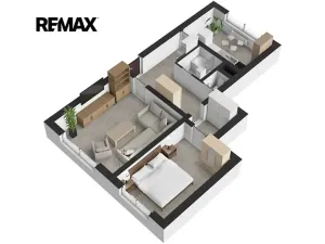 Prodej bytu 2+1, Česká Lípa, Mikovcova, 56 m2