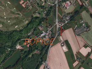 Dražba pozemku, Ropice, 375 m2