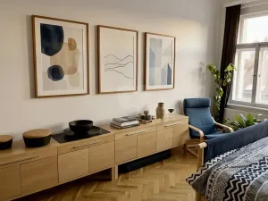 Pronájem bytu 2+kk, Praha - Holešovice, Dobrovského, 52 m2