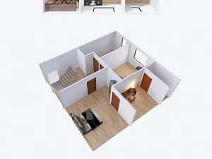 Prodej rodinného domu, Lužná, Prostřední, 135 m2