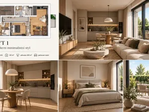 Prodej bytu 3+kk, Praha - Košíře, Nad zámečkem, 60 m2